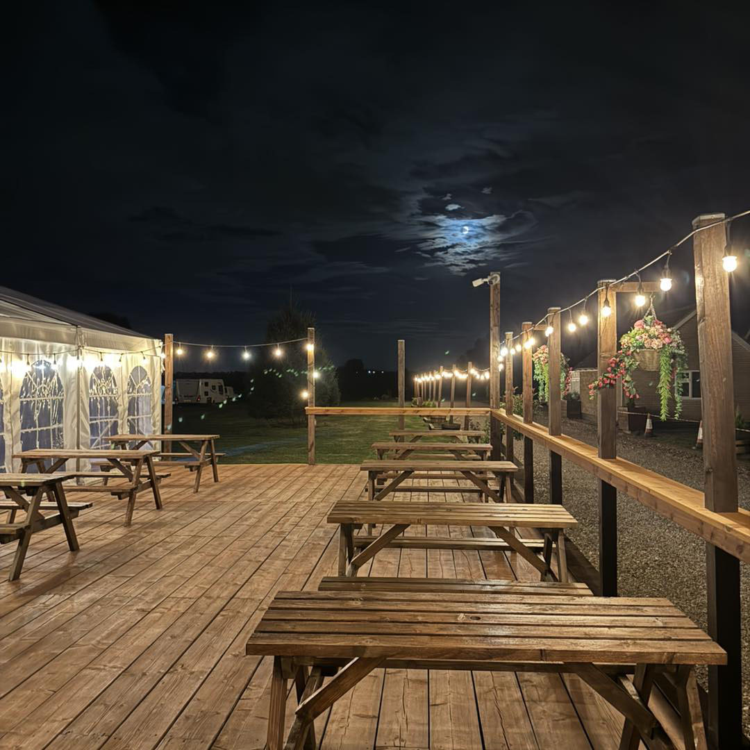 External seating area